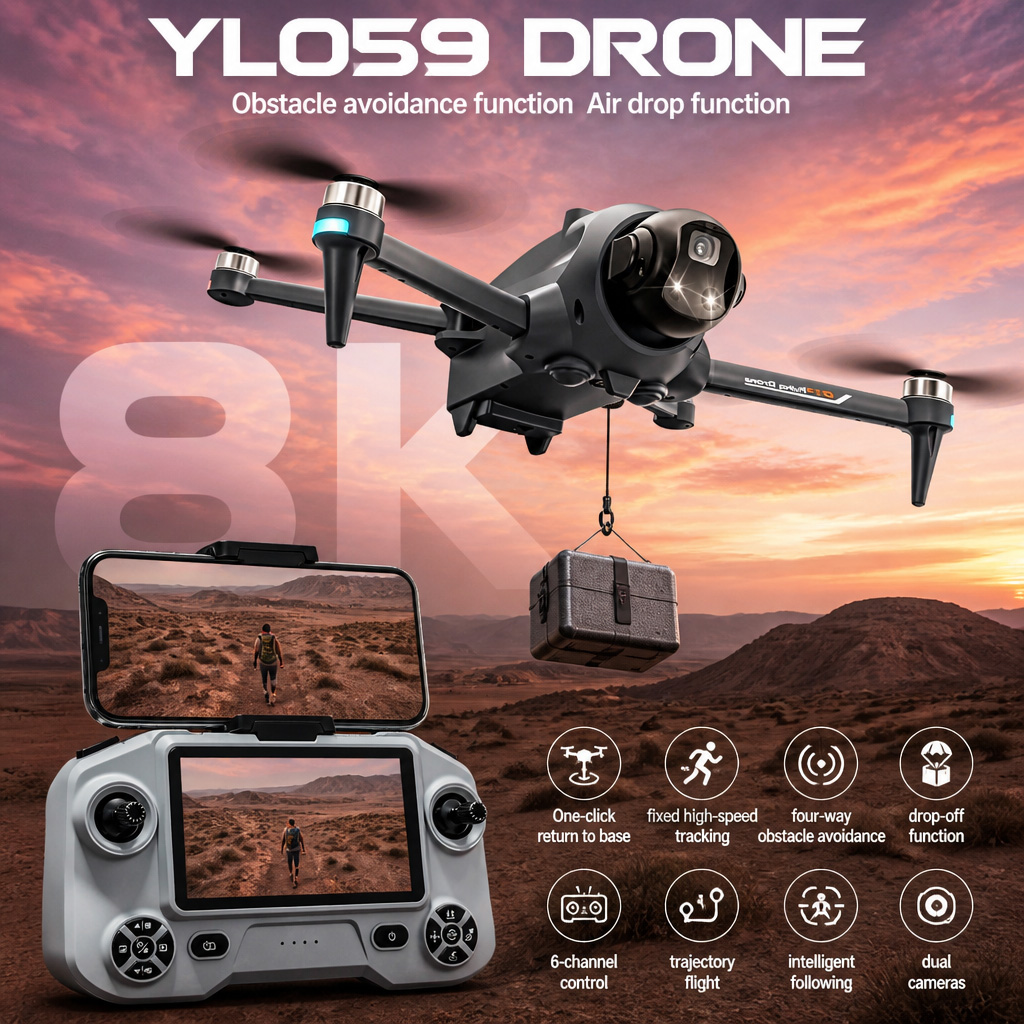 Drone Mapping - Potensic Drone GPS Otomatik Dönüş Engel