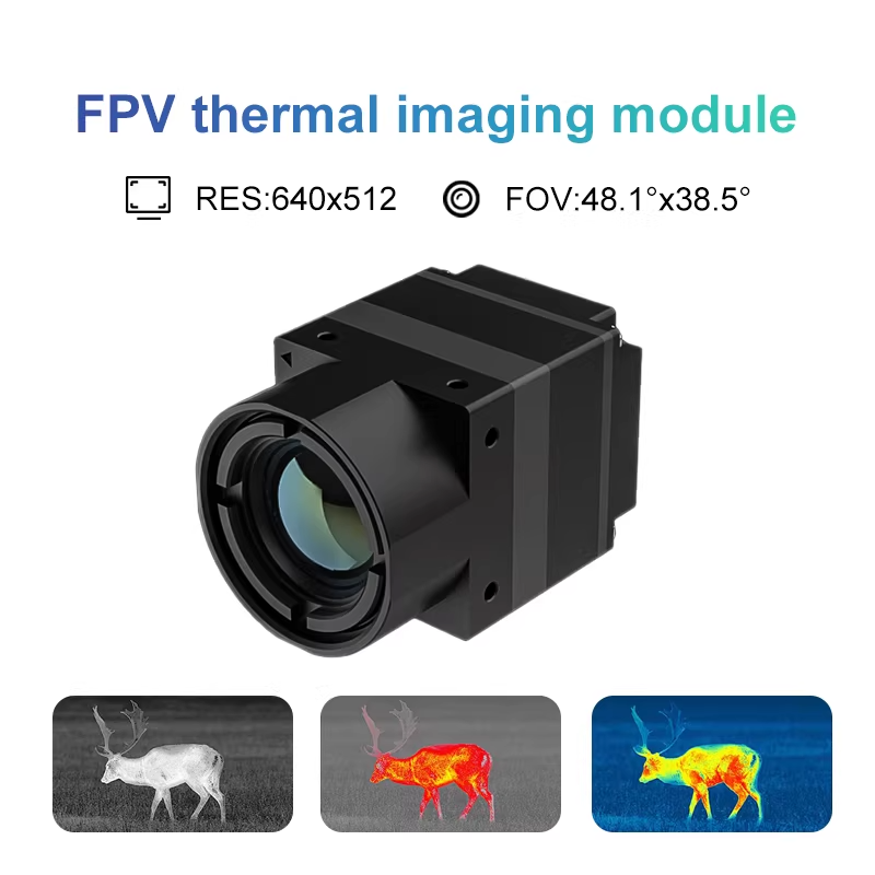 Drone Thermal Imaging - FPV Termal Kamera CVBS Arayüzü 256/384/640