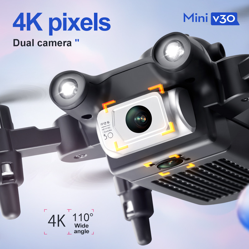 Mini V30 WiFi FPV Drone 4K HD  - Drone Video Production incelemesi ve fiyatı