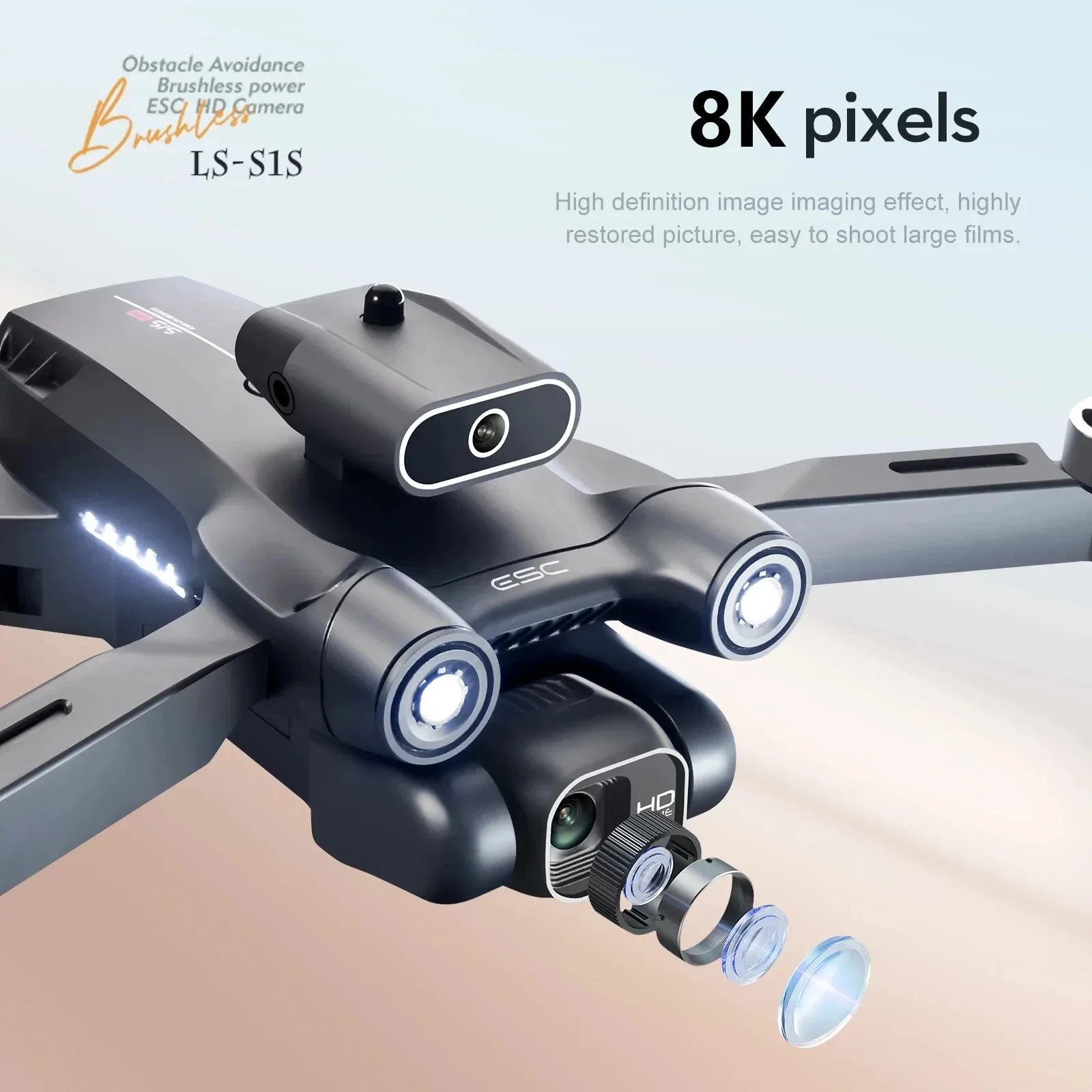 Yeni S1S 5G GPS Drone kamera 8 - Drone Mapping incelemesi ve fiyatı