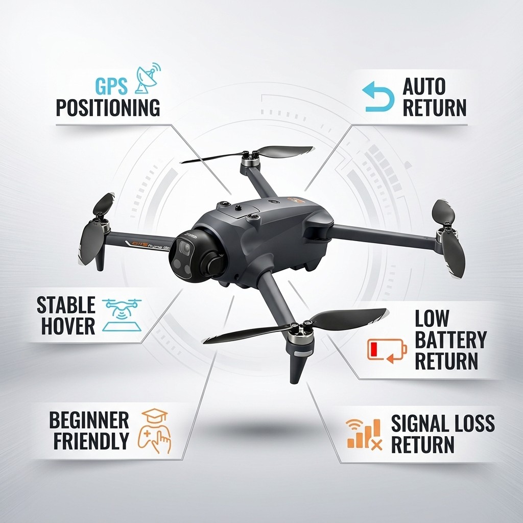 Potensic Drone GPS Otomatik Dö - Drone Mapping incelemesi ve fiyatı