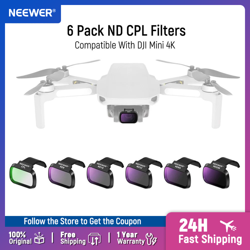 NEEWER 6'lı Paket ND CPL Filtr - Drone Ndvi incelemesi ve fiyatı