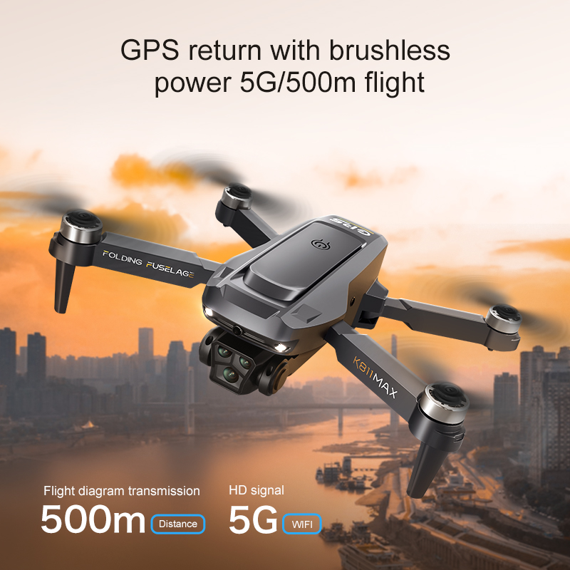 K811MAX Quadcopter Drone: Fırç - Drone Mapping incelemesi ve fiyatı